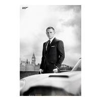 James Bond DB5 Skyfall - 24 x 36 Inches Maxi Poster