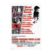 james bond from russia with love 24 x 36 inches maxi poster