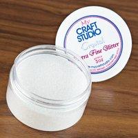 jar of crystal ultra fine glitter approx 90ml 268268