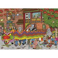 Jan van Haasteren - Chinese New Year 500 Piece Jigsaw Puzzle