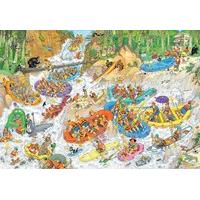 jan van haasteren wild water rafting 3 000 piece jigsaw puzzle