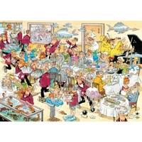 Jan van Haasteren Seafood Supper 500 Piece Jigsaw Puzzle