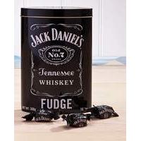 Jack Daniels Whiskey Fudge in Oval Tin