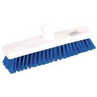 jantex hygiene broom soft bristle blue 12in