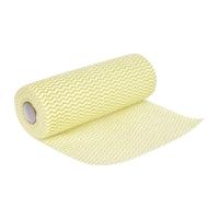 Jantex Non Woven Cloths Yellow (Roll of 100) Pack of 100