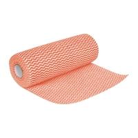 jantex non woven cloths red roll of 100 pack of 100