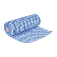 Jantex Non Woven Cloths Blue (Roll of 100) Pack of 100