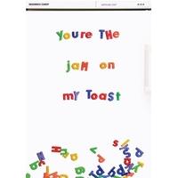 Jam on my Toast | Valentines Card | BC1145