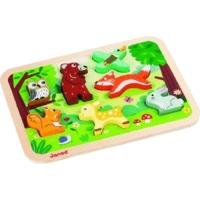 Janod Shape Puzzle Forest Animals