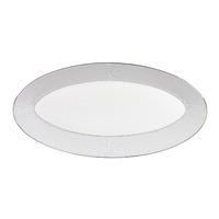 Jasper Conran Pin Stripe Oval Dish 39cm