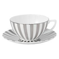 Jasper Conran Platinum Striped Teacup