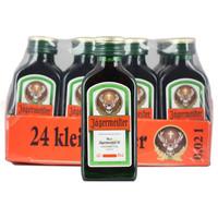 jagermeister liqueur 24x 2cl miniature pack