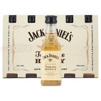 Jack Daniels Honey Whiskey Liqueur 10x 5cl Miniature Pack
