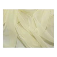 japanese caress chiffon dress fabric cream