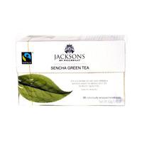 jacksons green pure sencha 20 teabags fairtrade