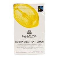 Jacksons of Piccadilly Green Tea & Lemon Fairtrade