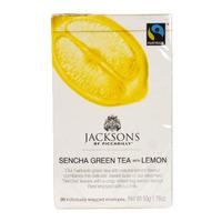 jacksons of piccadilly green tea lemon fairtrade