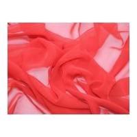 japanese caress chiffon dress fabric red