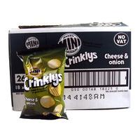 Jacobs Mini Cheddars Crinklys Cheese & Onion x 30