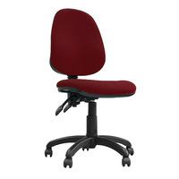 java 200 high back operator chair red