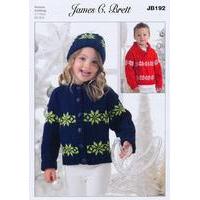 Jacket, Sweater and Hat in James C Brett Top Value DK (JB192)