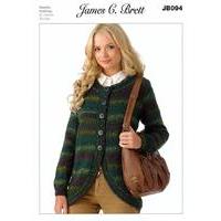 Jacket in James C. Brett Marble DK (JB094)