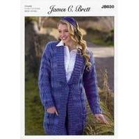 Jacket in James C. Brett Marble Chunky (JB030)