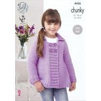 Jackets in King Cole Comfort Chunky (4436)