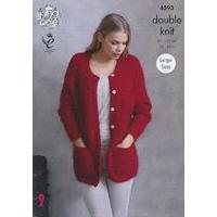 Jackets in King Cole Embrace DK (4593)