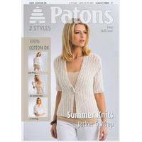 Jacket & Wrap in Patons 100% Cotton DK (3902)