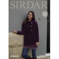 Jacket in Sirdar Smudge (7871)