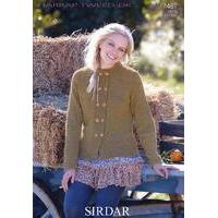 jacket in sirdar harrap tweed dk 7481