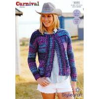 jackets in stylecraft carnival chunky 9085