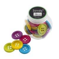 Jar of Craft Buttons Jumbo by Trimits 376943