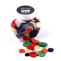 jar of craft buttons primaries by trimits 376945