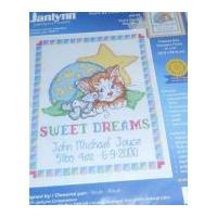 Janlynn Stamped Cross Stitch Kit Sweet Dreams