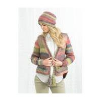 James C Brett Marble Chunky Ladies Jacket Pattern JB245