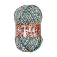 James C Brett Green Mix Rustic Mega Chunky Yarn 100g