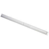 jakar acrylic ruler with stainless steel edge 600mm 3064