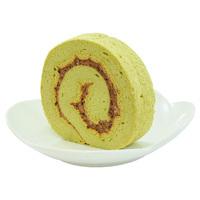 Japan Centre Green Tea and Azuki Bean Swiss Roll- Slice