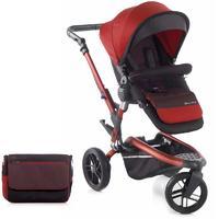 jane trider pushchair in red