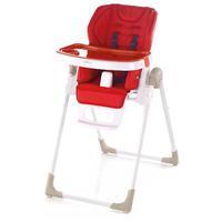 Jane Mila Leatherette Highchair in Red