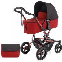 jane crosswalk micro pushchair in red