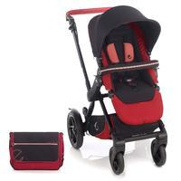 Jane Twone Single Pushchair in Scarlet