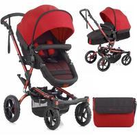 Jane Crosswalk Convert Pushchair in Red