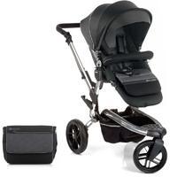 Jane Trider Pushchair in Black-Chrome