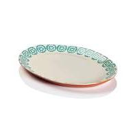 Jantar Terracotta Oval Platter