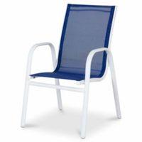 Janeiro Blue Metal Kids Armchair