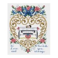 Janlynn Counted Cross Stitch Kit Just Married