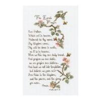 janlynn counted cross stitch kit the lord39s prayer